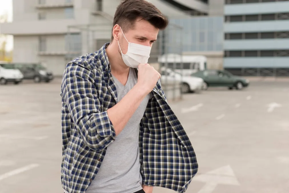 Person recovering from long COVID symptoms with IV therapy support in Baltimore